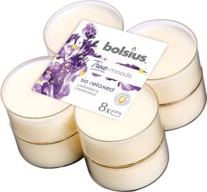 Bolsius Geurtheelicht True Moods So Relaxed Wax Wit 8 Stuks