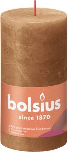 Bolsius Rustiek Stompkaars 130 68 Spice Brown