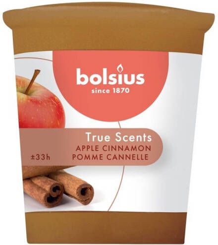 Bolsius Votive rond 53 45 True Scents Apple Cinnamon