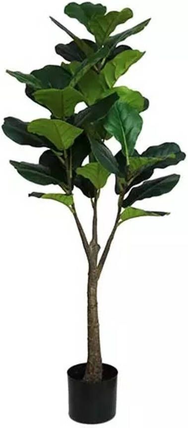 Buitengewoon de Boet Ficus Lyrata 122 cm kunstplant