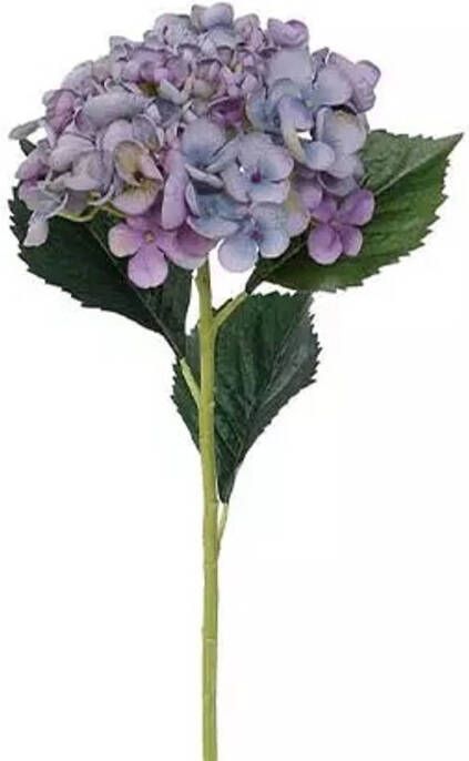 Buitengewoon de Boet Hortensiatak Lavendel 52 cm kunstplant