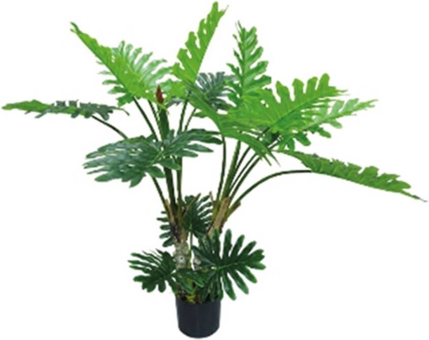 Buitengewoon de Boet Kunstplant Philodendron 3-stam 120 cm