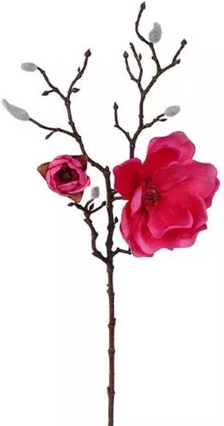 Buitengewoon de Boet Magnolia Tak Beauty 63 cm kunstplant