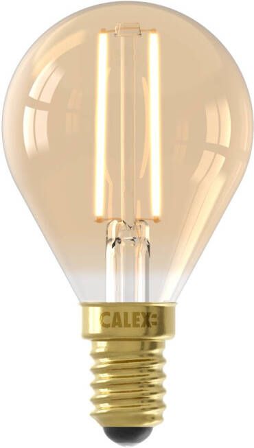 Calex bulb goud P45 3 5W E14 dimbaar