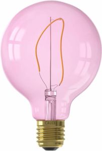 Calex LED-lamp E27 4W Globelamp Quartz Pink dimbaar