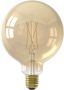 Calex LED Lamp Globe Smart LED G125 E27 Fitting Dimbaar 7W Aanpasbare Kleur CCT Goud - Thumbnail 2