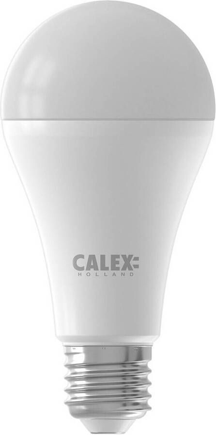 Calex LED Lamp Smart A60 E27 Fitting Dimbaar 14W Aanpasbare Kleur CCT Mat Wit