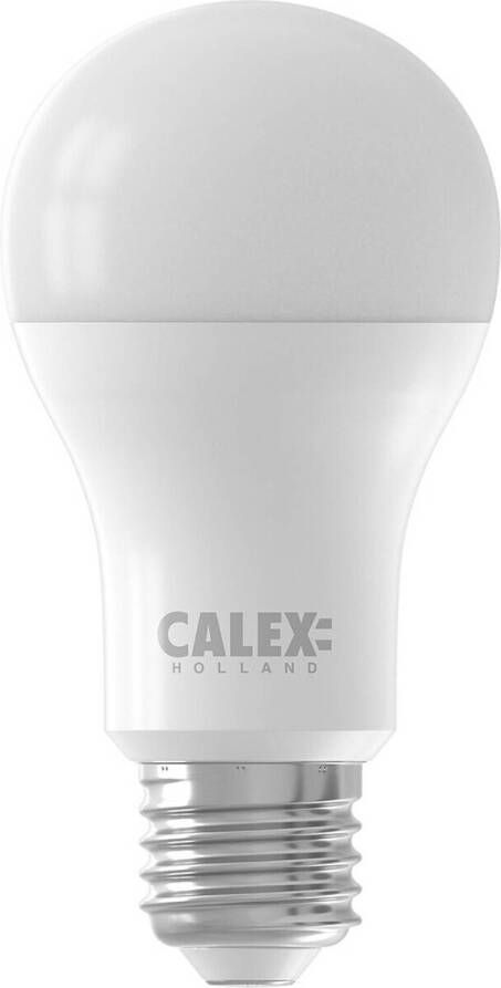 Calex LED Lamp Smart A60 E27 Fitting Dimbaar 9W Aanpasbare Kleur CCT Mat Wit