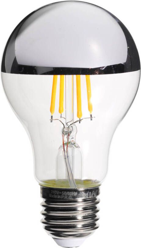 Calex Led Standaardlamp Kopspiegel Dimbaar 4w E27 Chroom