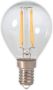 Calex LED volglas Filament Kogellamp 220-240V 2 0W 200lm E14 P45 Helder 2700K CRI80 - Thumbnail 1