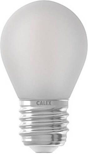 Calex LED volglas Filament Kogellamp 220-240V 3 5W 300lm E27 P45 Mat buitenkant 2700K CRI80 Dimbaar