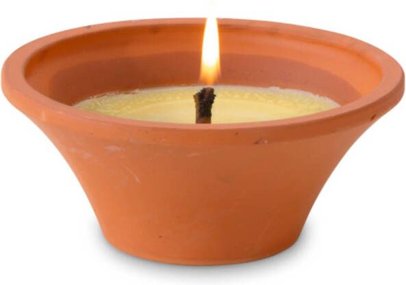 Candles by Spaas Citronella Small Terra Cotta