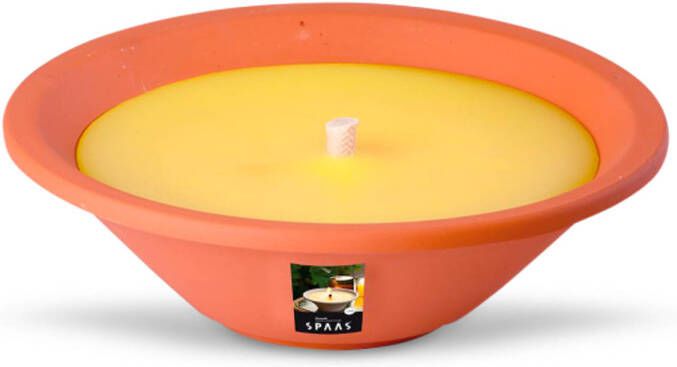 Candles by Spaas Citronellakaars Terracotta Terra Royal Flame