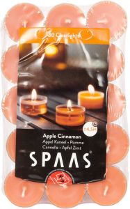 Candles by Spaas Geurtheelicht 30st Apple Cinnamon