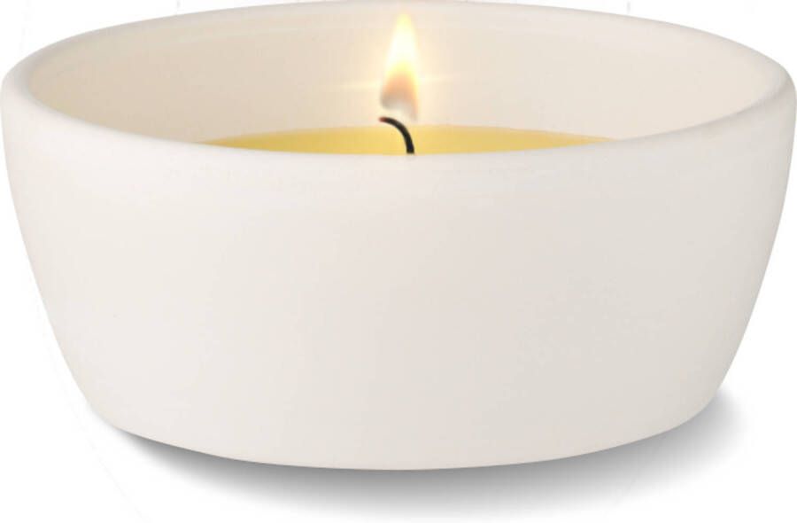 Candles by Spaas Mini schaal citronella lichtgeel