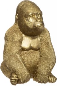 CASA DI ELTURO Deco object Gorilla Goud H23 5 cm