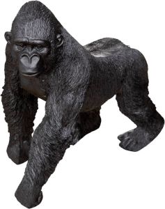 CASA DI ELTURO Deco object Gorilla Zwart H22 5 cm