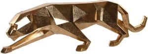 CASA DI ELTURO Deco Object Panther Origami – Goud – B36 cm x H10 cm