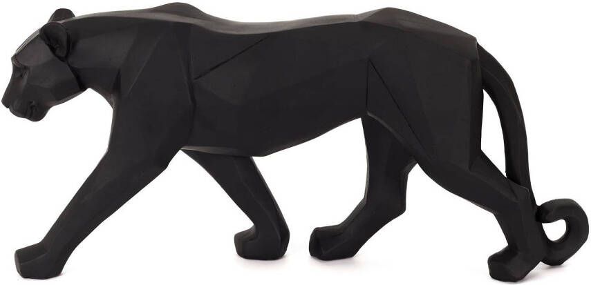 CASA DI ELTURO Deco Object Panther Origami – Zwart – B40 cm x H 20 cm