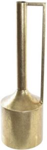 CASA DI ELTURO Deco Vaas met handvat Metaal Goud L Ø15 x 50 cm