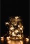 Cepewa Draadverlichting lichtsnoer 20 sterren lampjes warm wit op batterij 220 cm met timer Lichtsnoeren - Thumbnail 1