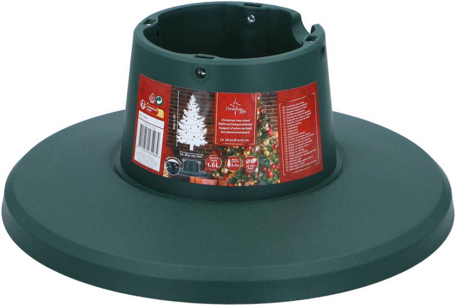 Christmas Gifts Kerstboomstandaard voor Kerstbomen tot 2.1M Kerstboomvoet met 1.6L Watertank