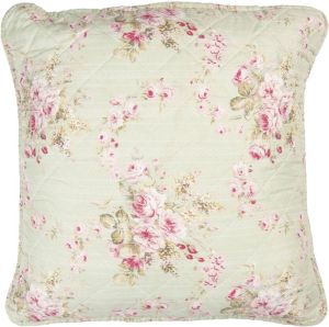 Clayre & Eef Groene Kussenhoes 50*50 cm Q189.030