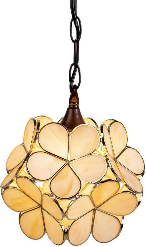 Clayre & Eef Hanglamp Tiffany Ø 25*91 cm E14 max 1*40W 5LL-6092