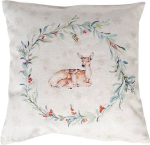 Clayre & Eef Multi Kussenhoes 40*40 cm DCH21