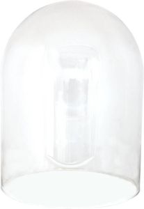 Clayre & Eef Stolp Ø 23*31 Cm Transparant Glas Glazen Stolp Transparant Glazen Stolp