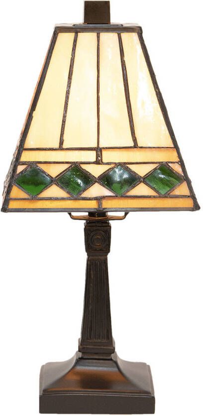 Clayre & Eef Tafellamp Tiffany 20*20*30 cm E14 max 1*40W 5LL-5994
