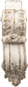 Clayre & Eef Wanddecoratie 100 cm Beige Polyresin Muurdecoratie Beige Muurdecoratie
