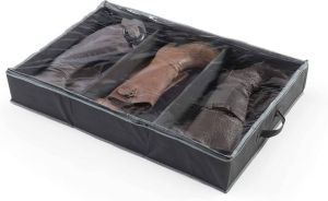 Compactor opbergtas voor laarzen 90 cm polypropyleen zwart