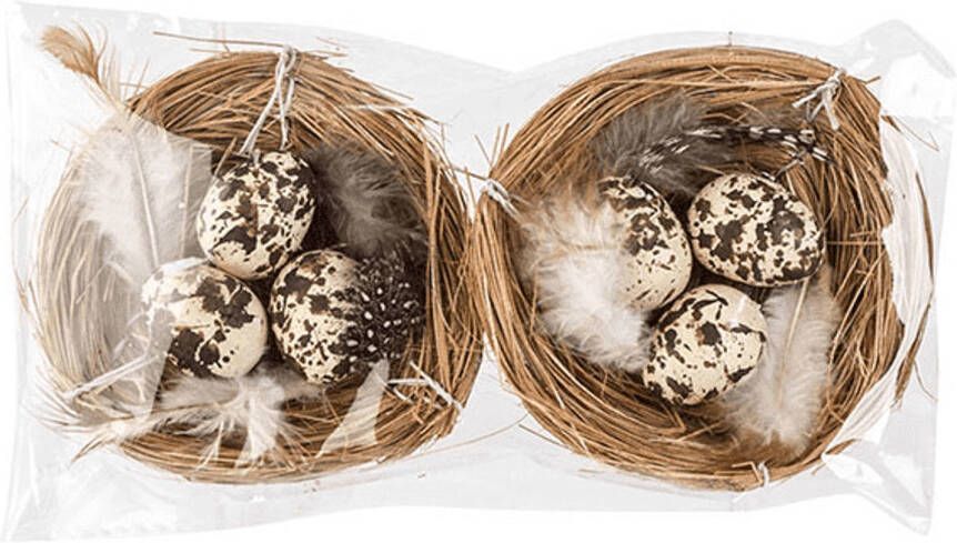Cosy @ Home Nest met eieren 2 stuks