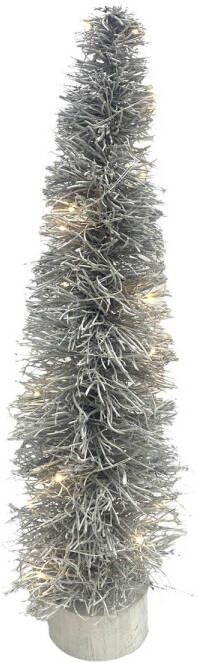 Merkloos Countryfield Kerstboom met LED 48 cm Wit