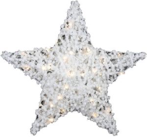 Countryfield Kerstster Wit Maisie A met LED timer Large