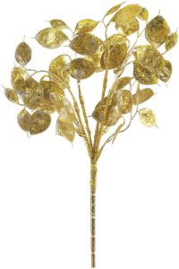 Countryfield kunsttak LunariaA - goud 40 cm kunststof Kunstbloemen