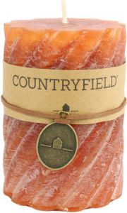 Countryfield Stompkaars Met Ribbel Roest Ø7 Cm Hoogte 15 Cm