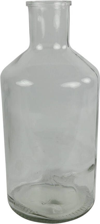 Countryfield Vaas helder transparant XXL fles D24 x H52 cm