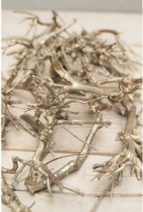 Couronne bundeltje met takken 500gr platinum