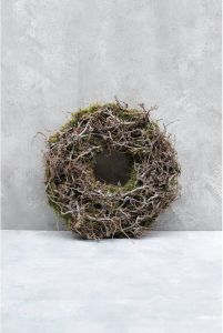 Couronne krans met bonsai moss ø38cm