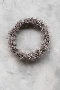 Couronne ring van bonsai thin white wash ø40cm