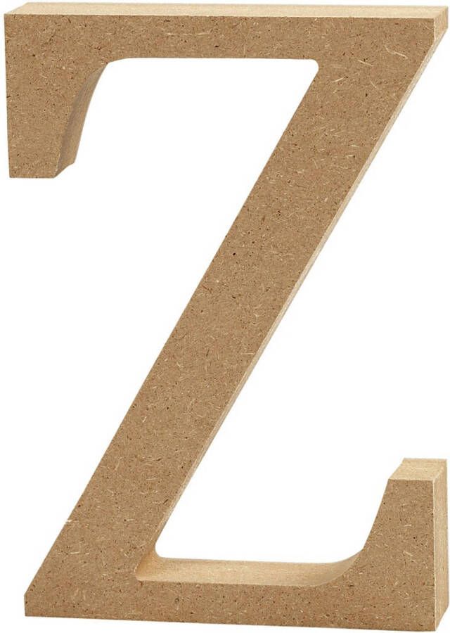 Creotime houten letter Z 8 cm