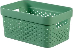 Curver Infinity Dots Opbergbox 4 5l Groen 100% Recycled