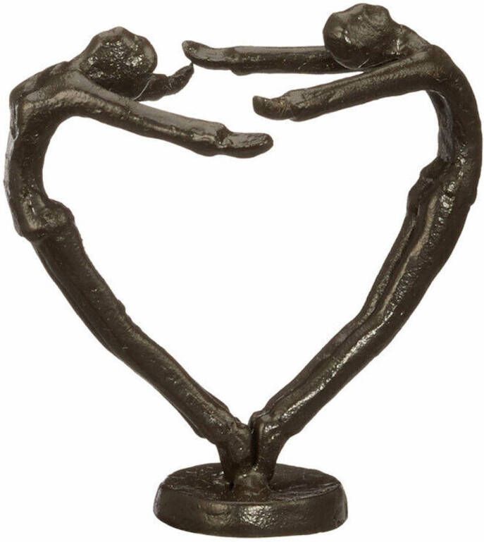 Decopatent Beeld Sculptuur Liefde Love Sculptuur van Metaal Design Sculpturen Moments of Life In Giftbox