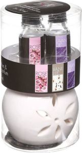 Decopatent Oliebrander SET Aromabrander voor Geurolie INCL 3x
