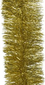 Decoris 1x Gouden Kerstslingers 10 Cm Breed X 270 Cm Kerstboom Versieringen Kerstslingers