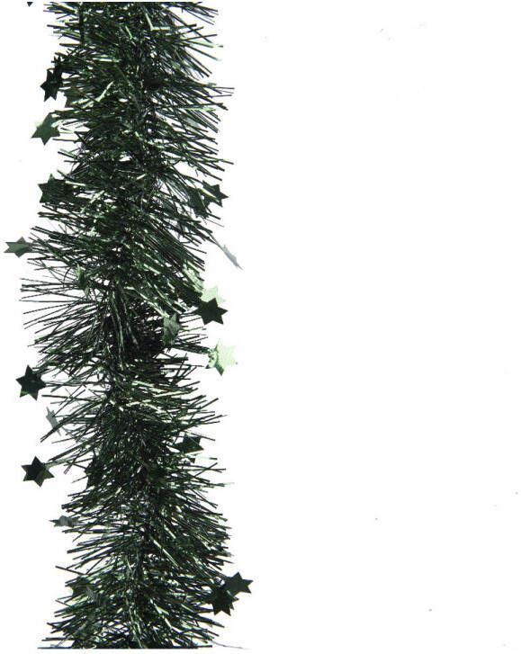 Decoris Lametta guirlande pvc d9l270 cm groen kerst