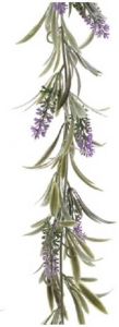 Decoris Lavendel kunsttak kunstplanten slinger 180 cm Kunstplanten kunsttakken Kunstplanten