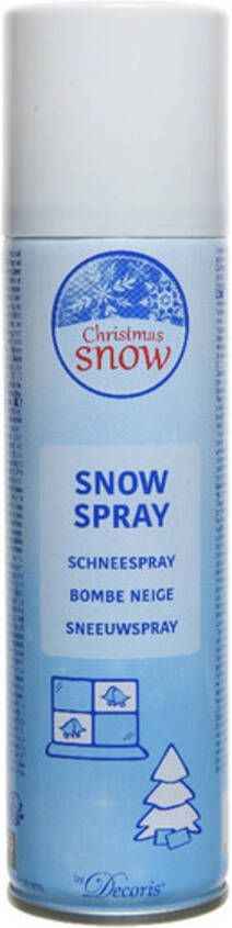 Decoris Milieuvriendelijke sneeuwspray spuitsneeuw 150 ml Decoratiesneeuw